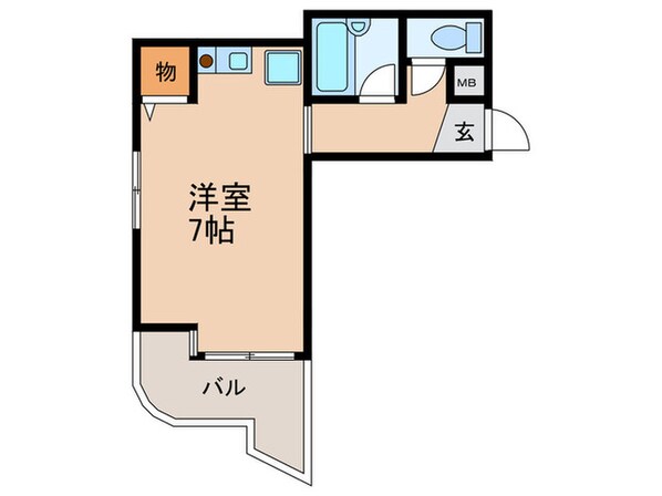 メゾンシクロの物件間取画像